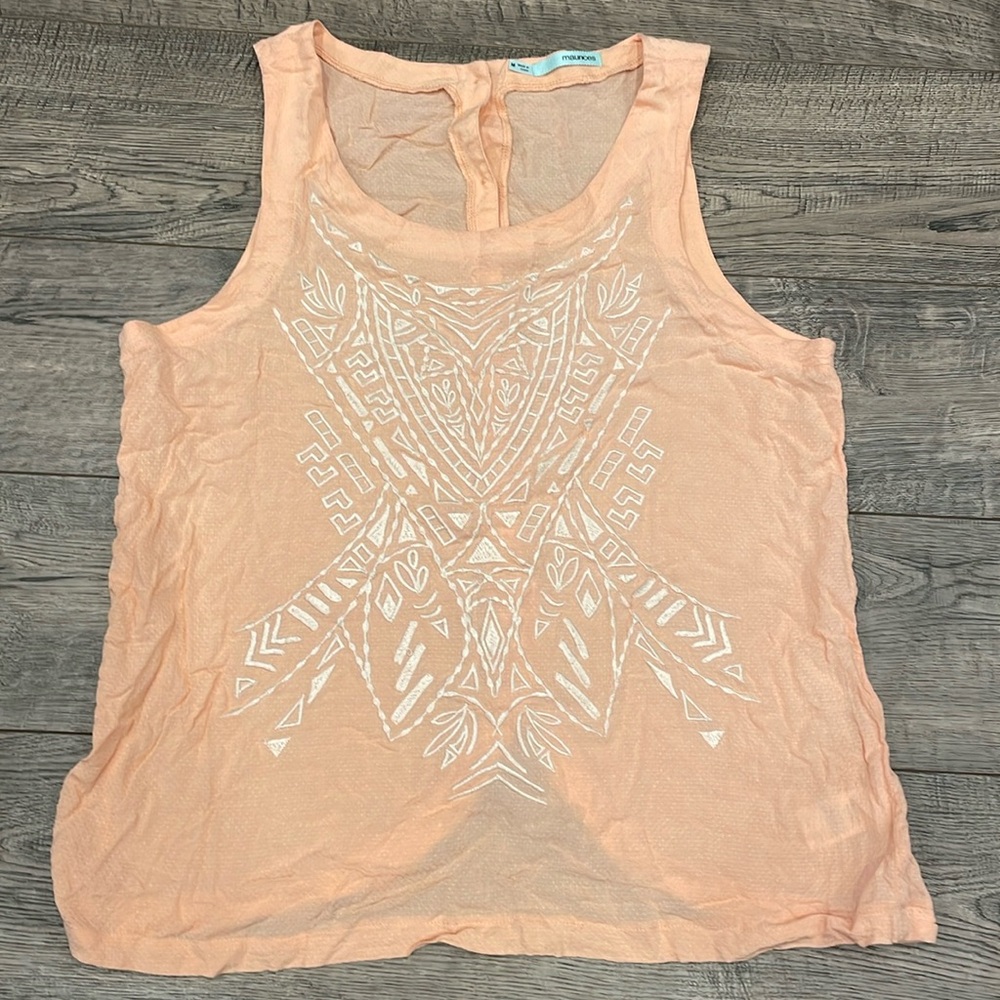 Maurice’s embroidered tank